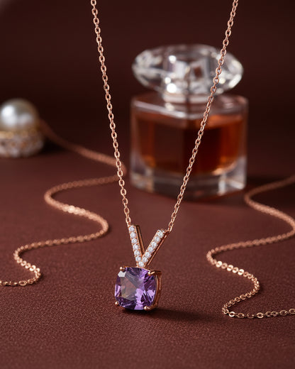 Collins American Diamond Pendant Necklace