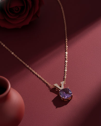 Collins American Diamond Pendant Necklace