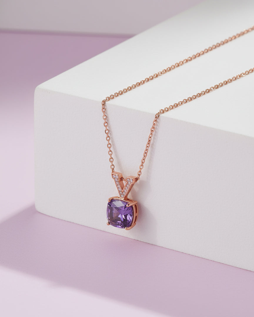 Collins American Diamond Pendant Necklace