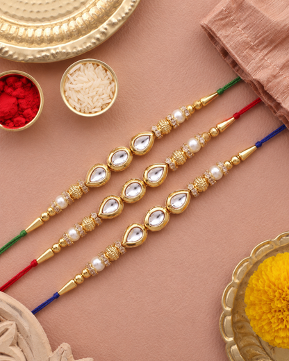 Mihit Rakhi with Tilak Set and Card