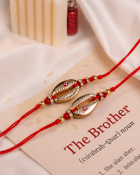 Shell Evil Eye Rakhi