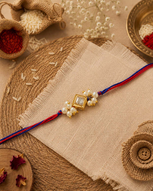 Ved Rakhi for Brother | Tilak Set Included