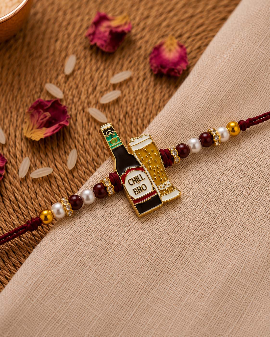 Chill Bro Rakhi for Brother | Tilak Set Included