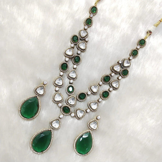 Emerald Ankush Necklace