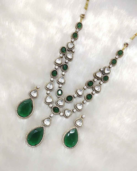 Emerald Ankush Necklace