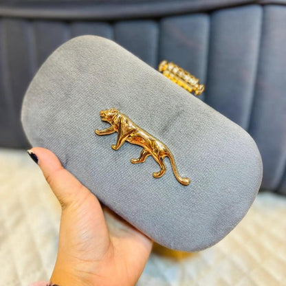 Grey Sabya Inspired Clutch Sling