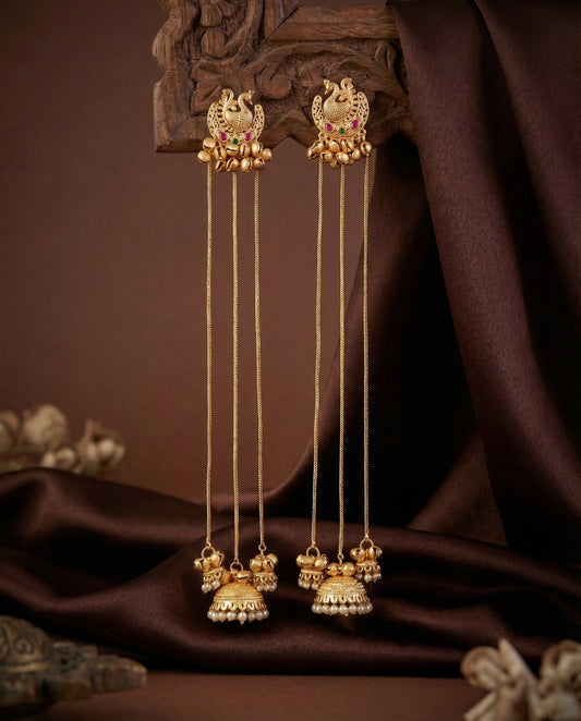 Karam Premium Kashmiri Brass Lookalike Earring