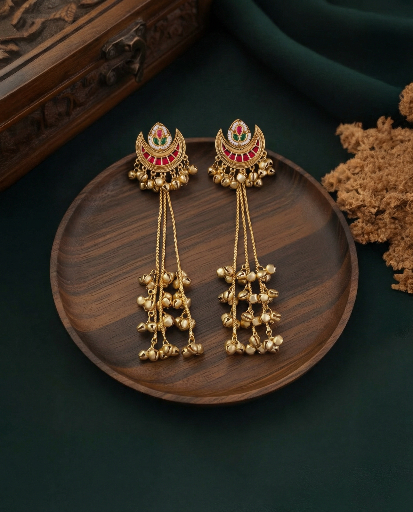 Fariha Premium Kashmiri Brass Lookalike Earring
