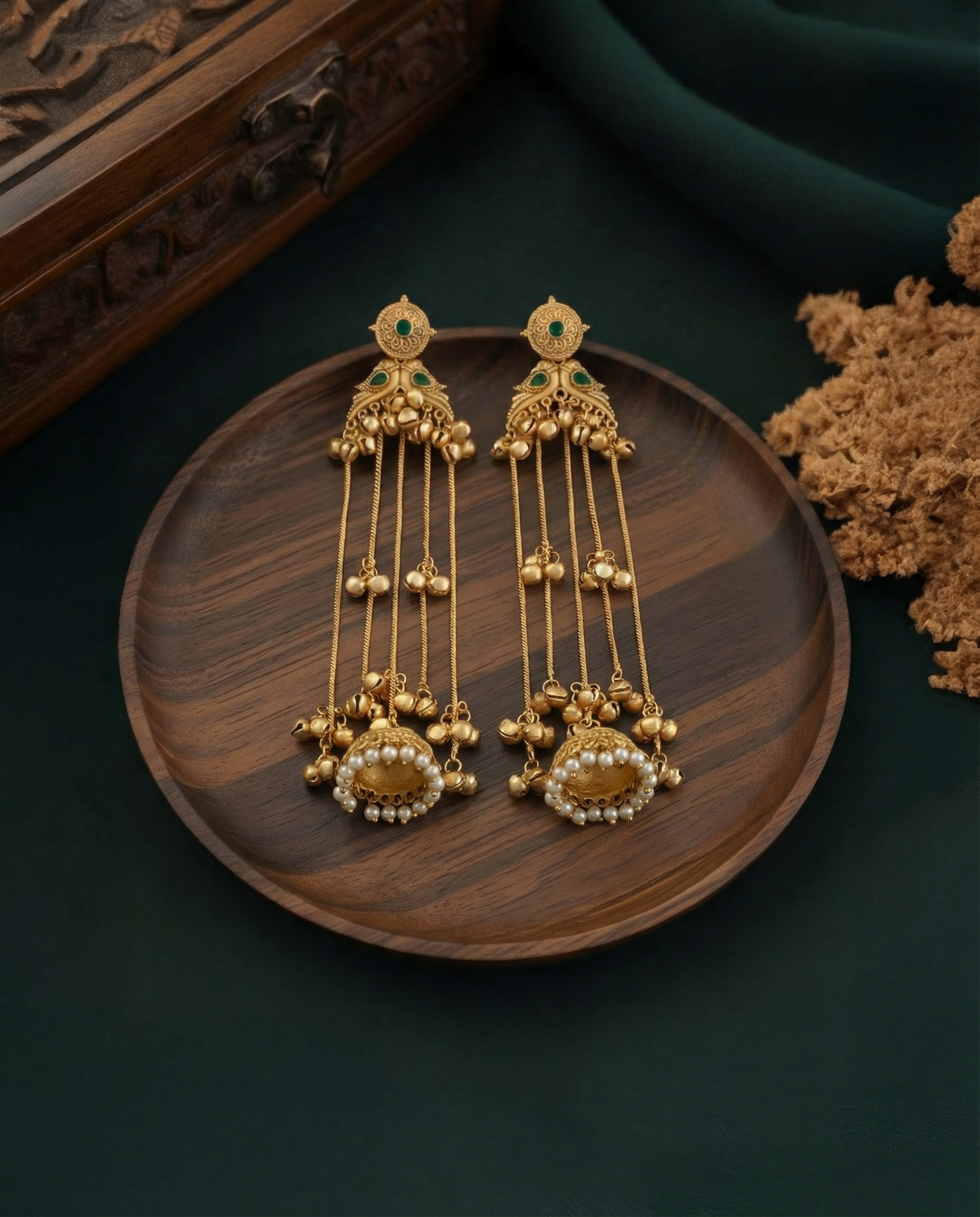 Zuhreen Premium Kashmiri Brass Lookalike Earring
