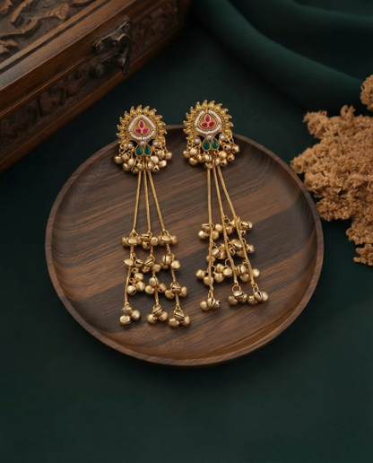 Taskeen Premium Kashmiri Brass Lookalike Earring