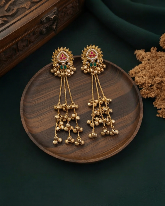 Taskeen Premium Kashmiri Brass Lookalike Earring