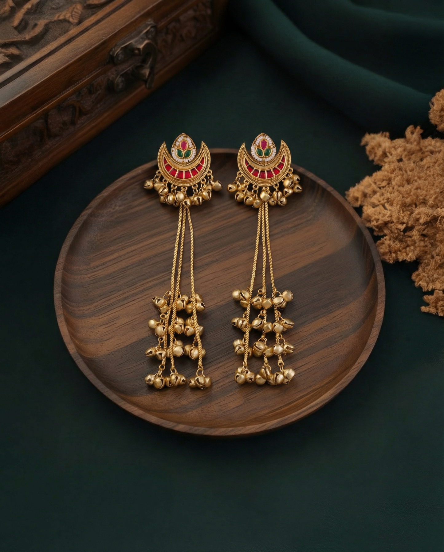 Fariha Premium Kashmiri Brass Lookalike Earring