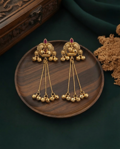 Sakeena Premium Kashmiri Brass Lookalike Earring