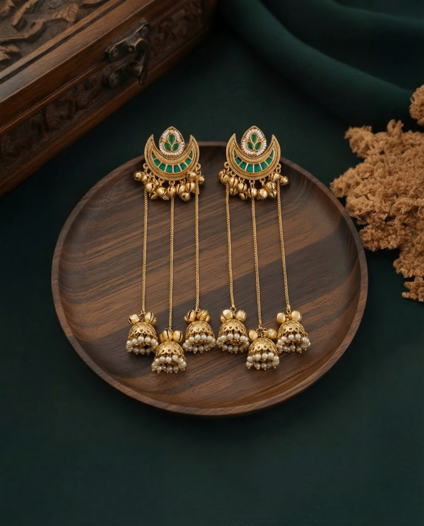 Rimsha Premium Kashmiri Brass Lookalike Earring