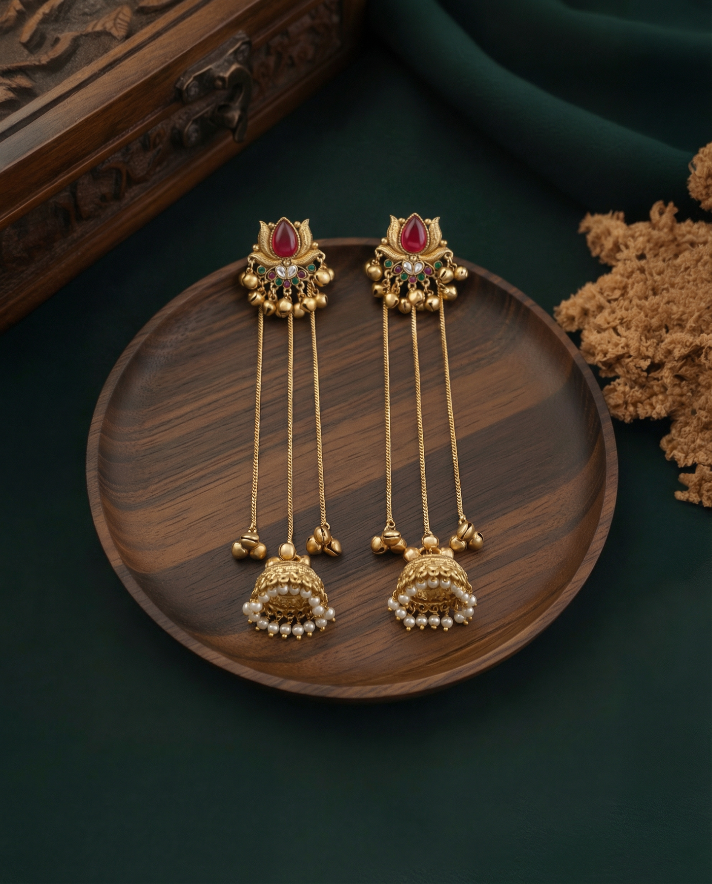 Afsheen Premium Kashmiri Brass Lookalike Earring