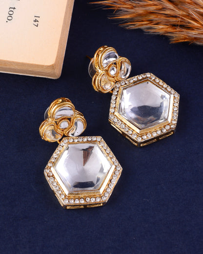 Vrihaan Combo of 3 Zircone Earring