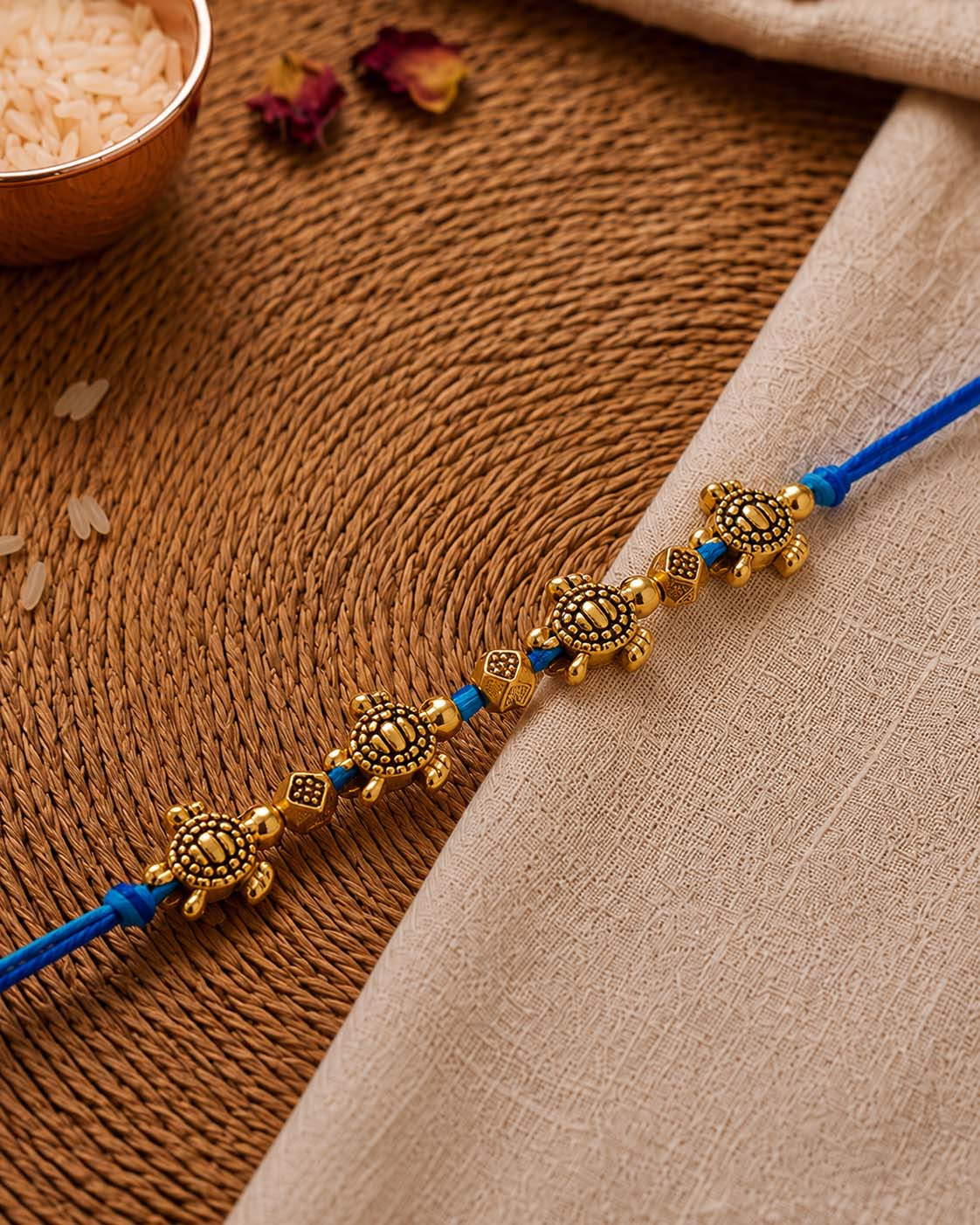 Madhav Turtle Rakhi for Brother | Tilak Set Included