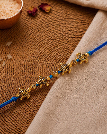 Madhav Turtle Rakhi for Brother | Tilak Set Included