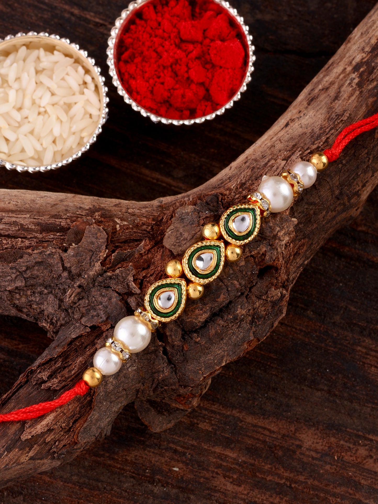 Agnay Rakhi for Brother | Tilak Set Included