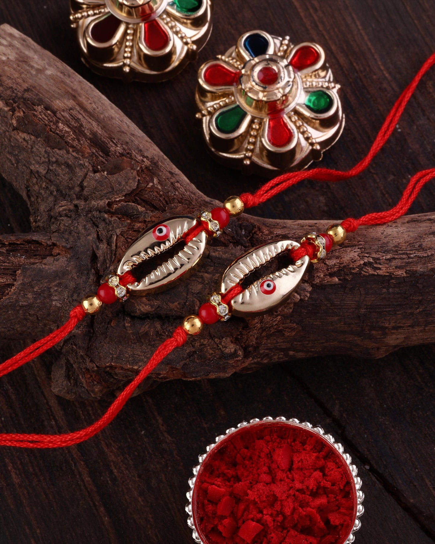 Shell Evil Eye Rakhi