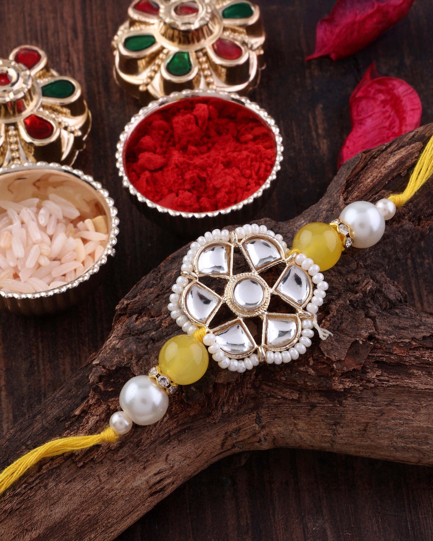Yellow Reesha Rakhi