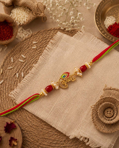 Krishna Rakhi for Brother | Tilak Set Included