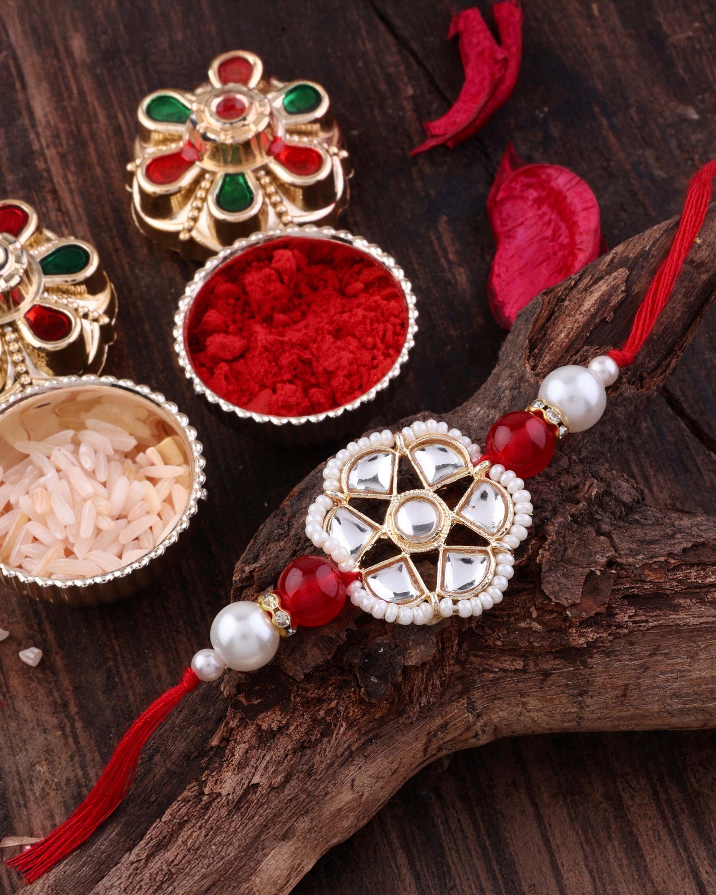 Red Reesha Rakhi