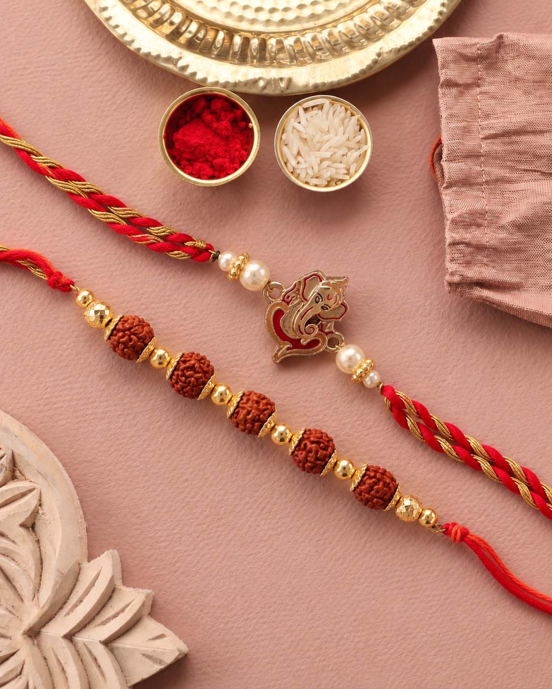 Ganpati - Shivansh Rakhi for Brother | Tilak Set Included