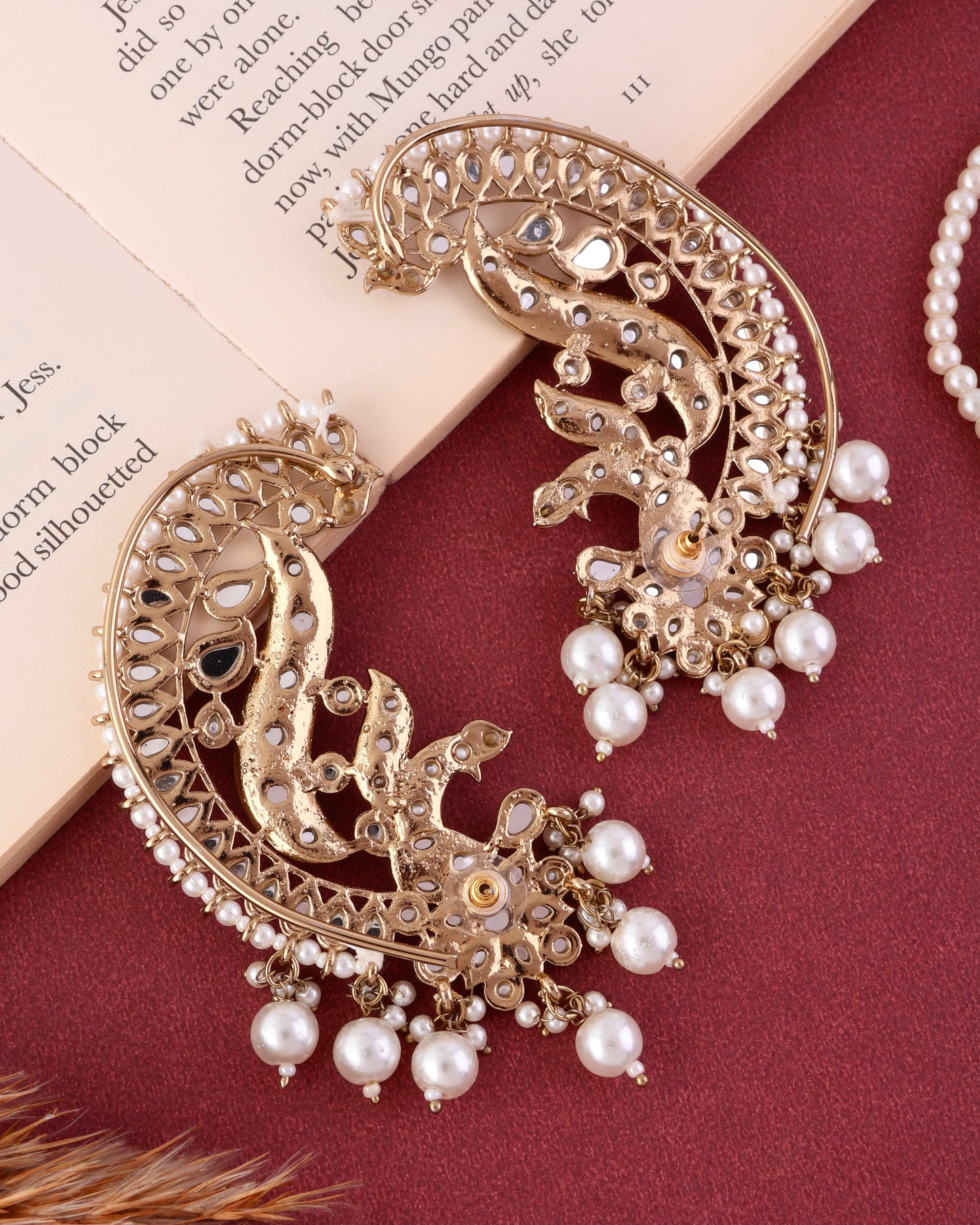 Niyati Statement Designer Ear-cuff Earring