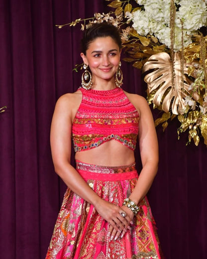 Alia Bhatt Diwali Party Inspired Chandbali