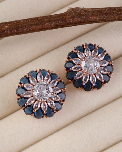Aminata American Diamond Stud Earring