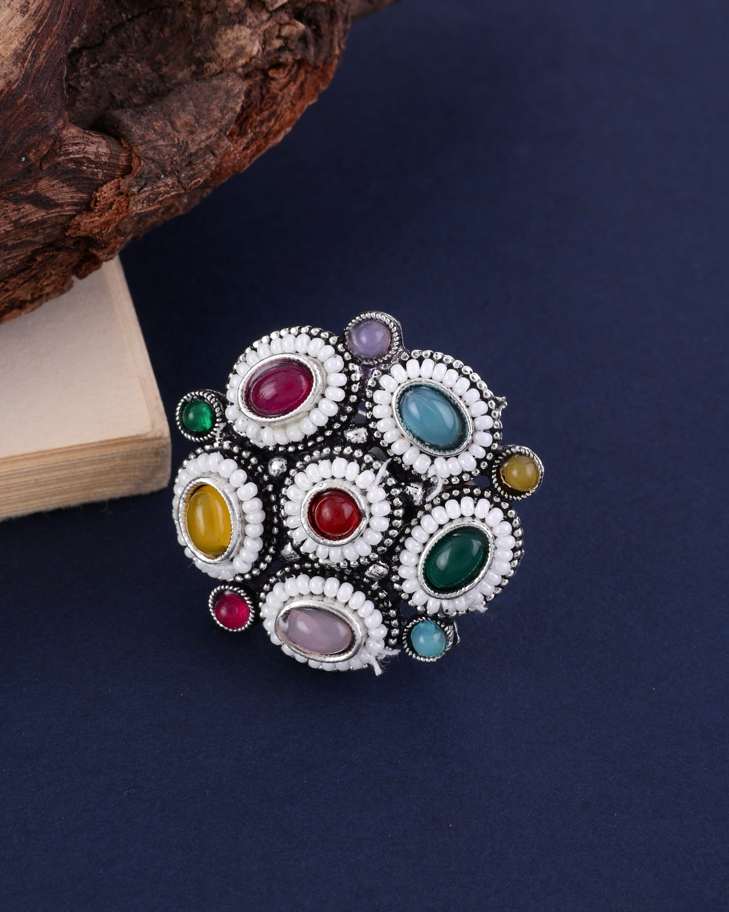 Vivek Multi Boho Statement Ring