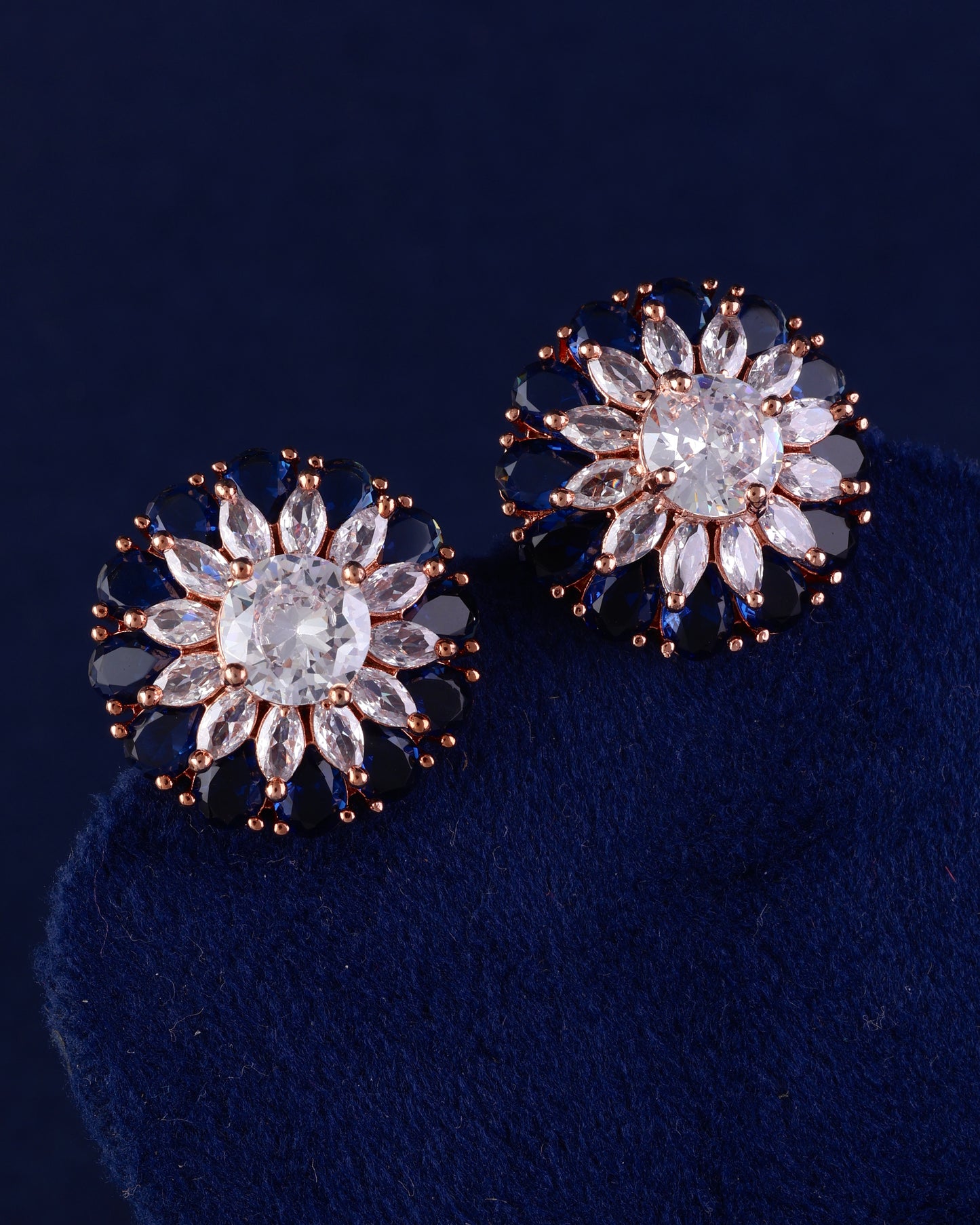 Aminata American Diamond Stud Earring