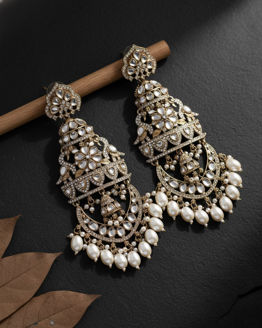Kavleen Premium Designer Statement Earring