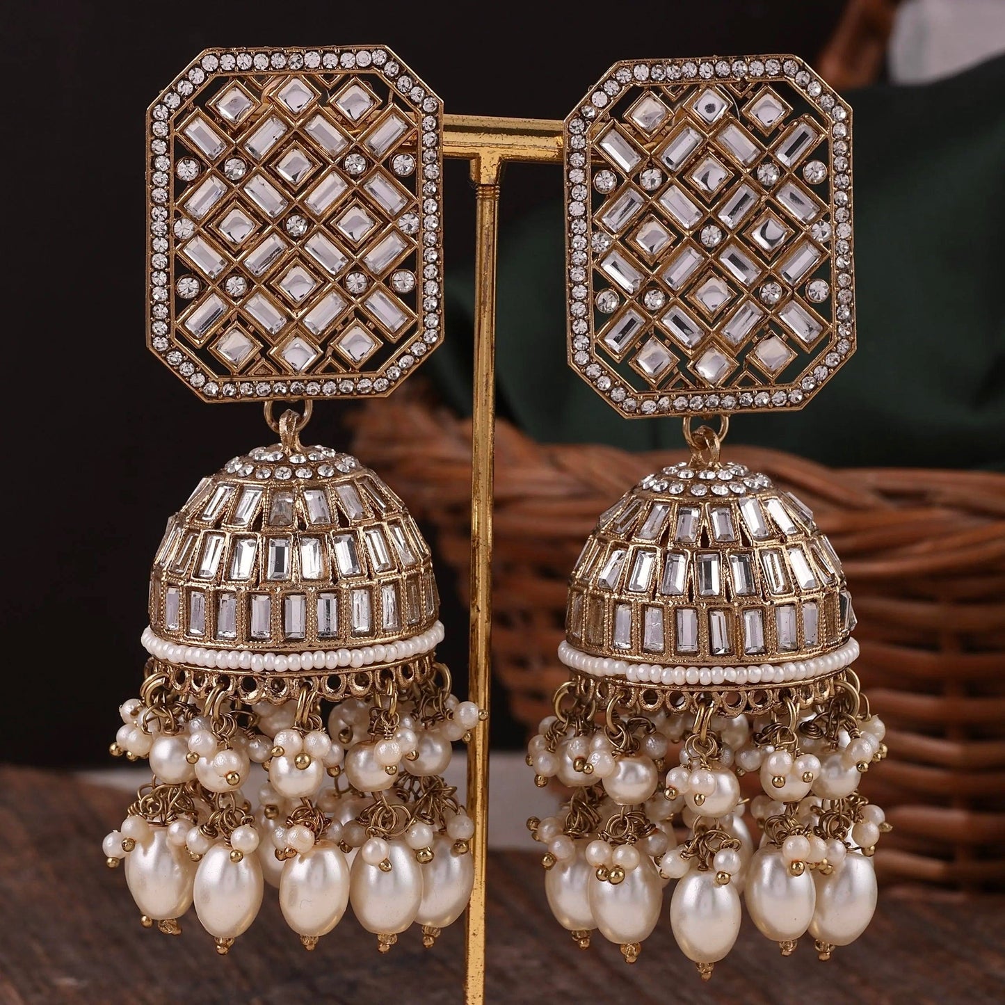 Pearl Rayma Jhumka