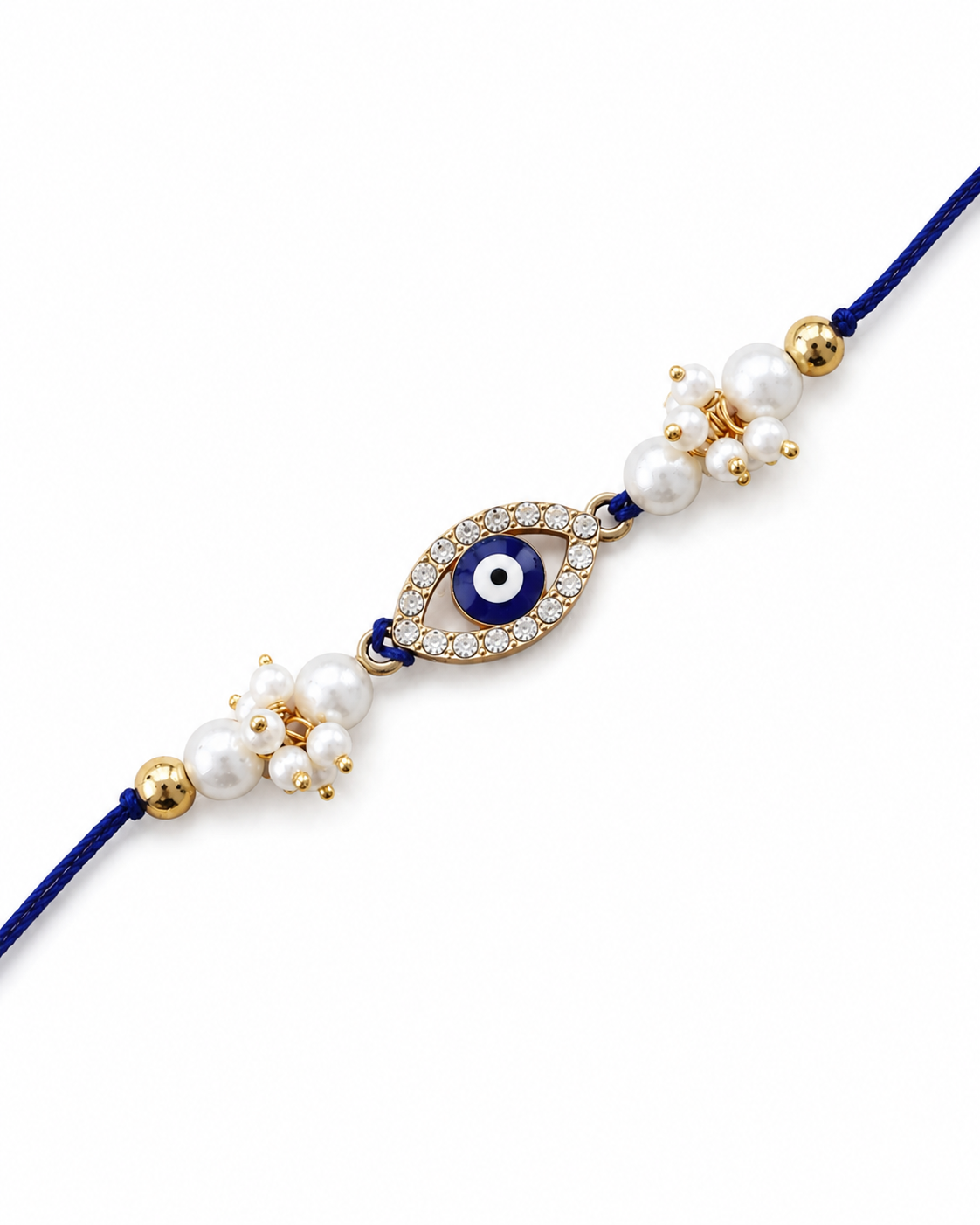 Indra Evil Eye Rakhi with Tilak Set and Card