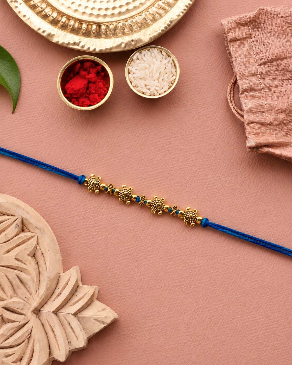 Madhav Turtle Rakhi for Brother | Tilak Set Included