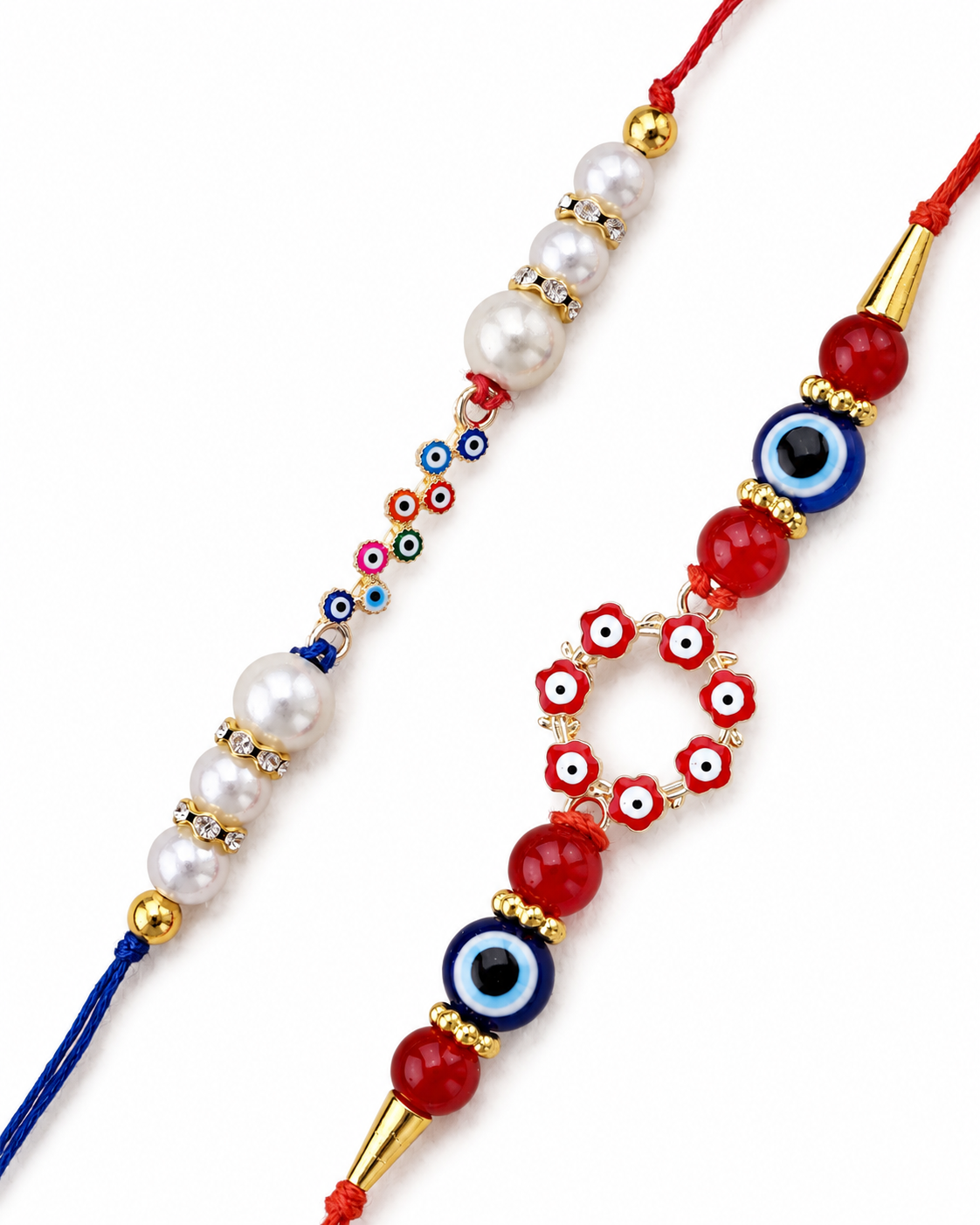 Tapas-Chakra Rakhi Pack of 2 with Tilak Set and Card