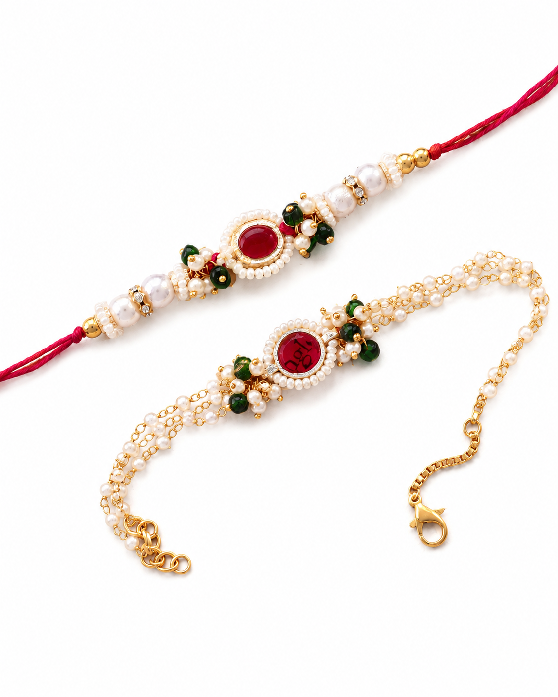 Pihu Bhaiya Bhabhi Rakhi with Tilak Set and Card