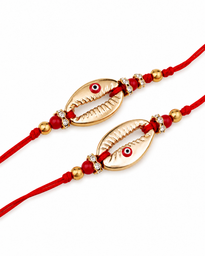 Shell Evil Eye Rakhi