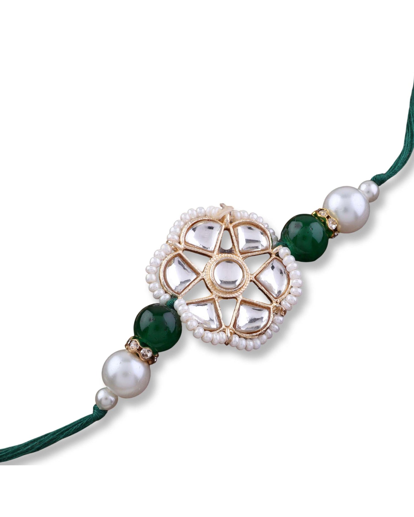 Green Reesha Rakhi