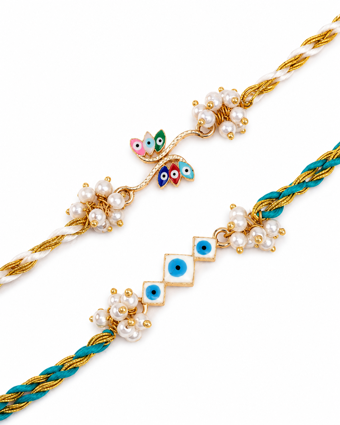 Aarav-Inaaya Rakhi Pack of 2 with Tilak Set and Card