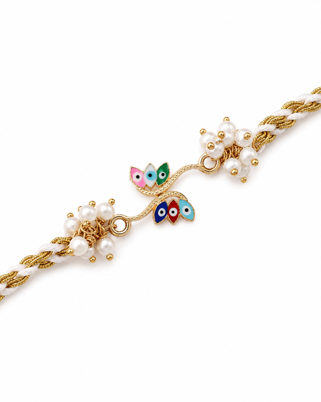 Inaaya Evil Eye Rakhi with Tilak Set and Card
