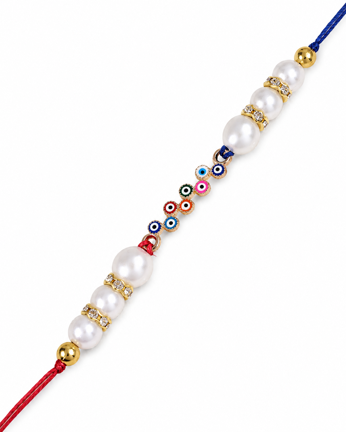 Tapas Evil Eye Rakhi with Tilak Set and Card