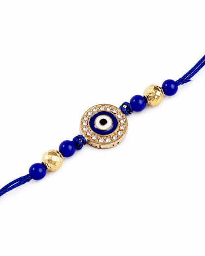 Kalki Evil Eye Rakhi with Tilak Set and Card