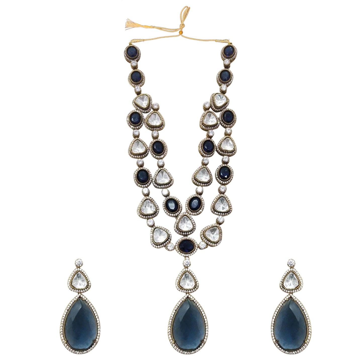 Blue Ankush Necklace