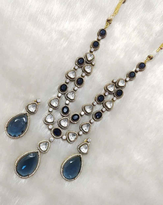 Blue Ankush Necklace