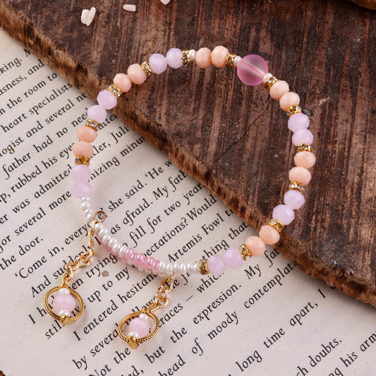 Blush Aabha Beaded Bracelet