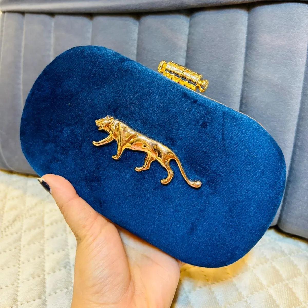 Blue Sabya Inspired Clutch Sling