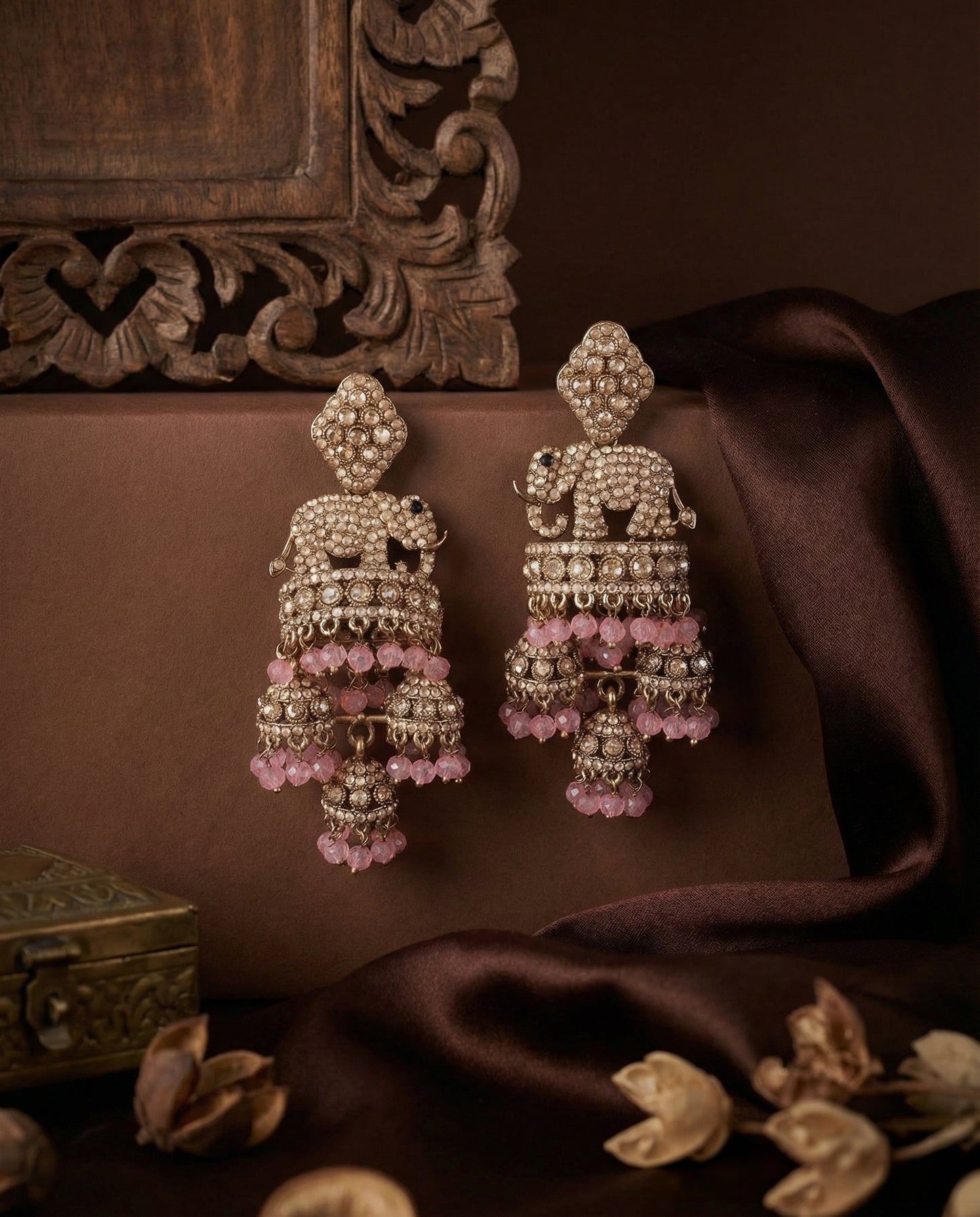 Blush Alveena Premium Designer Statement Earring
